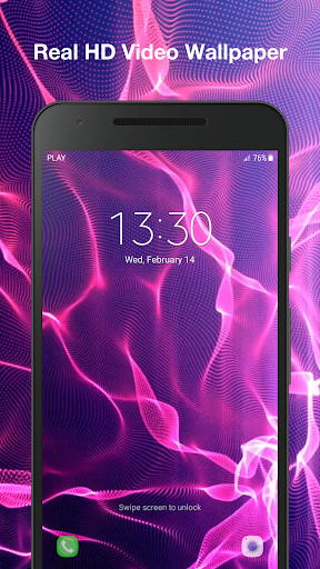 Electric Plasma Live Wallpaper Screen 3