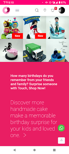 CakeDeliver Cake Delivery Screen 2