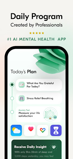 VOS: Mental Health, AI Therapy Screen 2