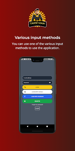 Android application Taksiman screenshort