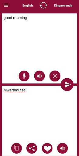 Kinyarwanda-English Translator Screen 3