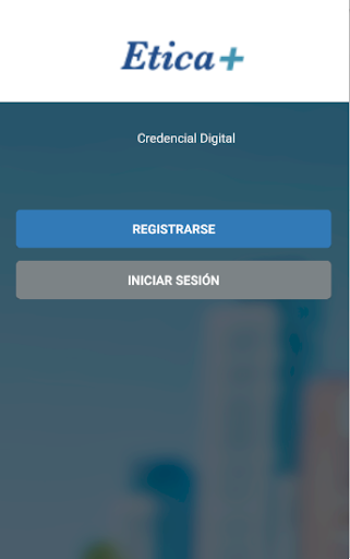 Android application Credencial Digital Etica+ screenshort