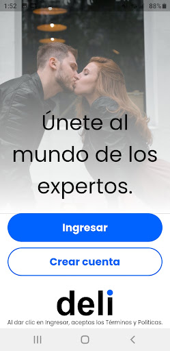 Android application deli: aprende a ligar screenshort