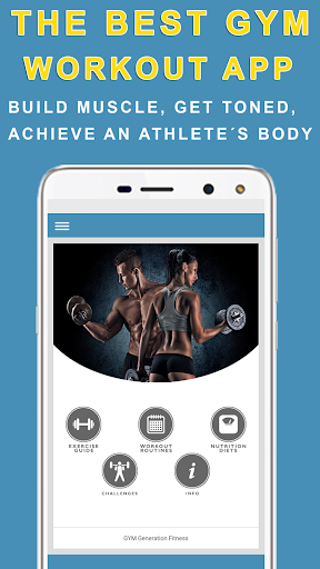 GYM Generation Fitness Workout Screenshot 1 - AppWisp.com