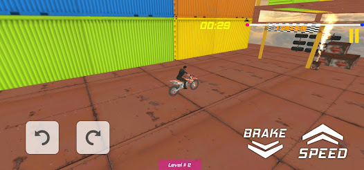 Captura de Pantalla 7 Moto X3m Bike Stunt Master 3D android