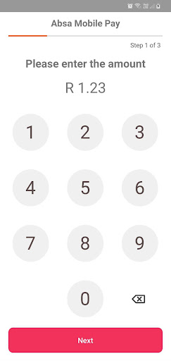 Absa Mobile Pay Screen 3