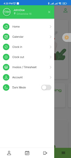 Clockpass Screen 2