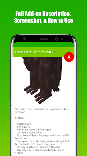 Mod Siren Head for MCPE – Apps no Google Play