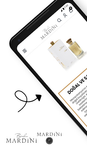Android application Mardini Kozmetik screenshort