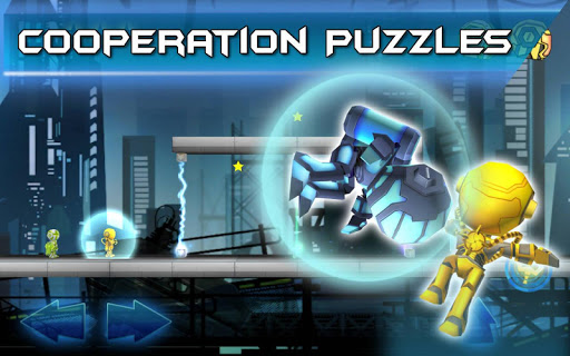 Télécharger Robot Bros Gravity APK MOD (Astuce) screenshots 3