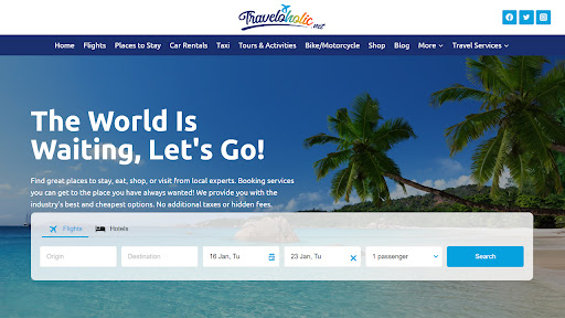 Traveloholic Screen 3