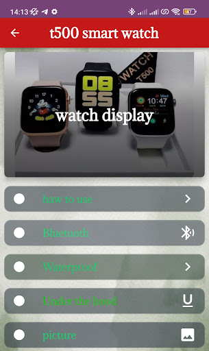 t500 smart watch guide Screenshot 2 - AppWisp.com