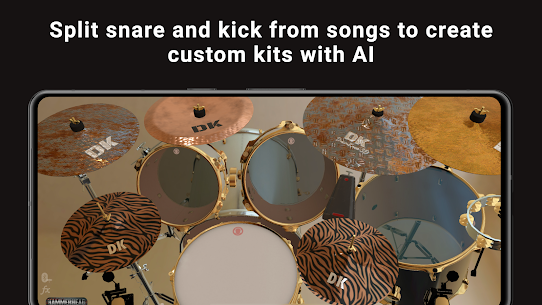 DrumKnee 3D Drums – Drum Set MOD APK (Premium Unlocked) 4
