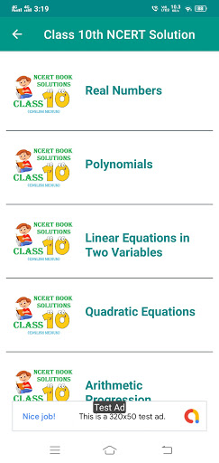 Basic Maths Guide Screen 3