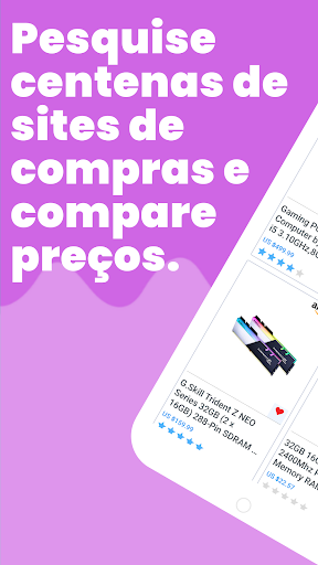 Visualização do aplicativo