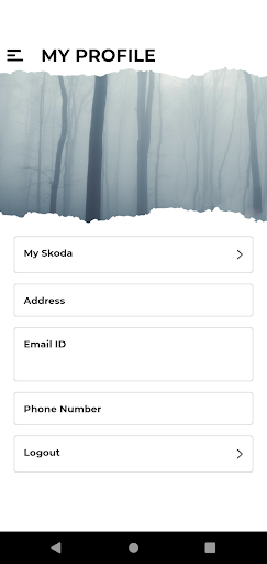 Android application CustomerApp-POC screenshort