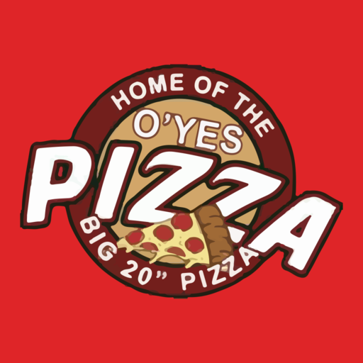 OYes Pizza Tredegar logo