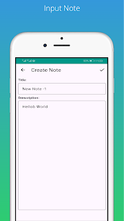 Self Note: Notepad