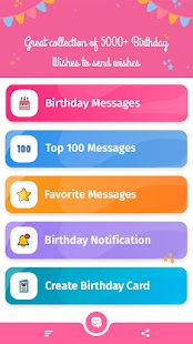 Birthday Wishes, Messages Screenshot