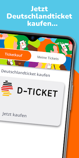 Deutschlandticket App Screen 2