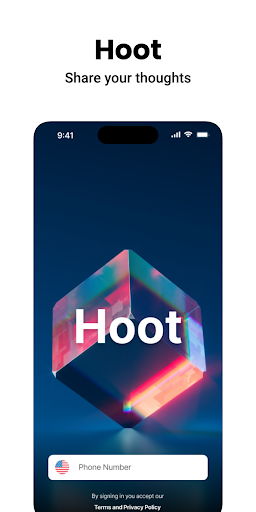 Android application Hoot screenshort