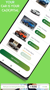 RIDE –Hire a car in minutes