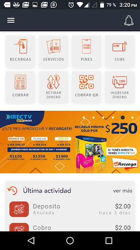 Comercios Red MiRecarga Screen 2