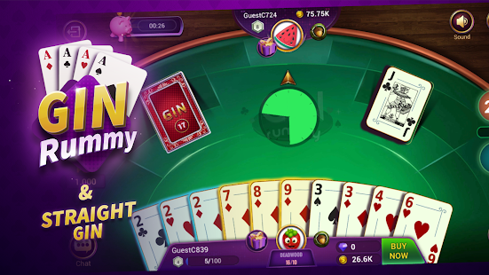 Gin Rummy Online - Free Card Game 1.7.0 APK screenshots 8