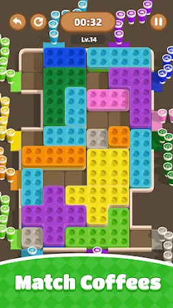 Game screenshot Блок-джем - Coffee Sort apk download