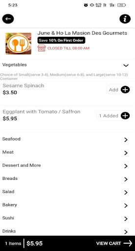 June Ho La Masion Des Gourmets