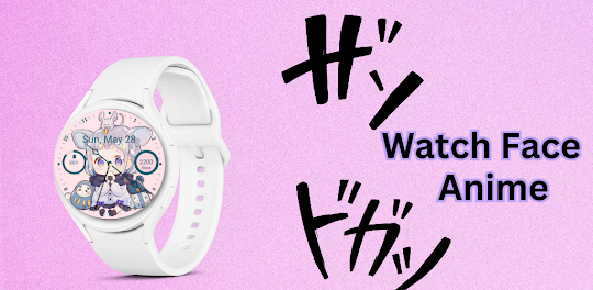 Anime cute Samsung watch theme