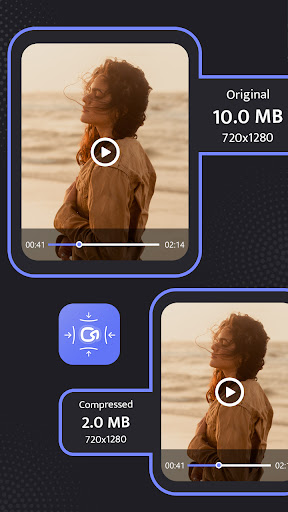 Android application Compress & Resize Video screenshort