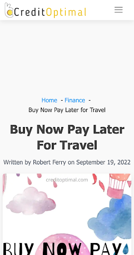 Travel Now Pay Later