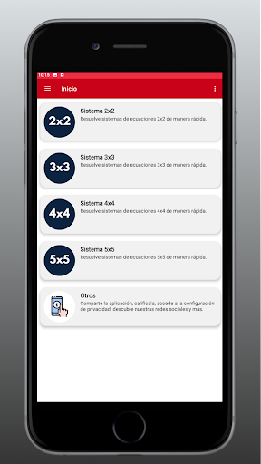 Sistemas de Ecuaciones SX5