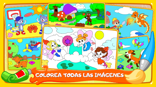 Colorear niños - pintar juegos