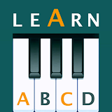 Learn Piano letter notes songs icon