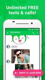 Nextplus: Phone # Text + Call Screenshot