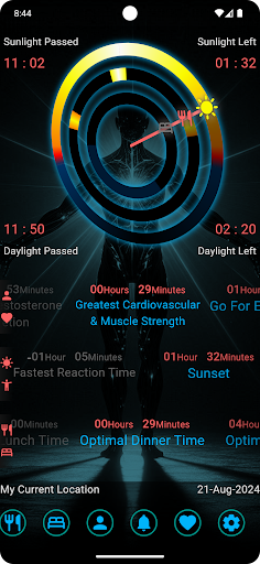 Solar Circadian Clock Screenshot 1 - AppWisp.com