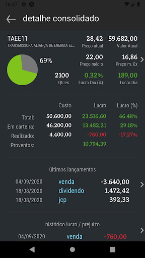 Tradelytics Screen 3
