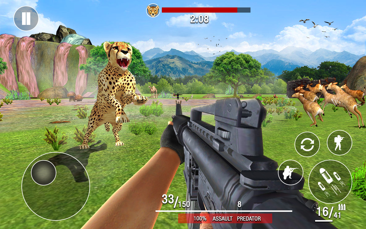 Android application Lion Hunting Challenge screenshort