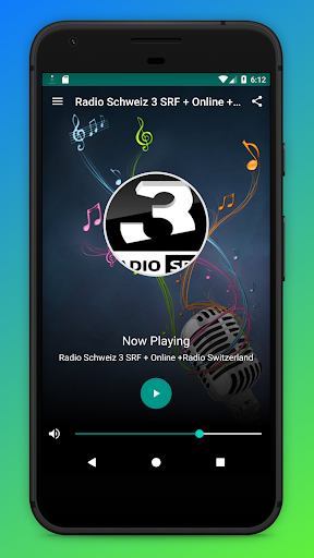 Android application Radio SRF 3 Schweiz App Online screenshort