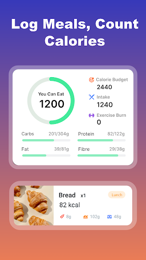 Screenshot of Calorie Counter & Weight Loss