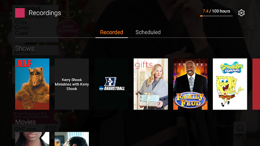 Screenshot of FiberFirst TV