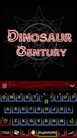 screenshot of Dinosaur Kika Keyboard Theme
