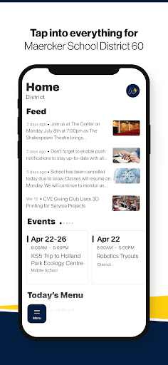 Android application Maercker D60 screenshort