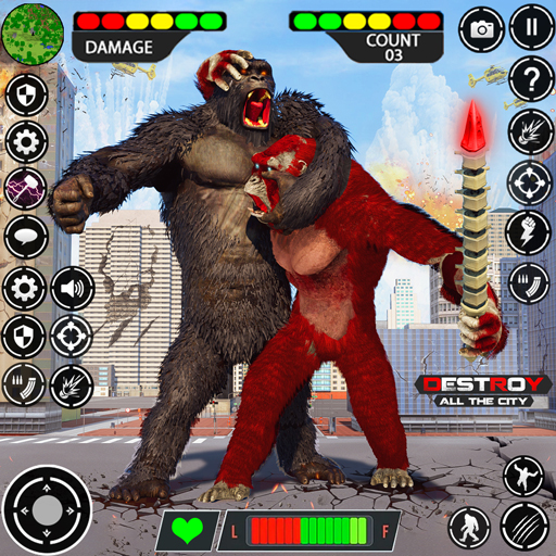 Giant Gorilla Bigfoot Monster logo
