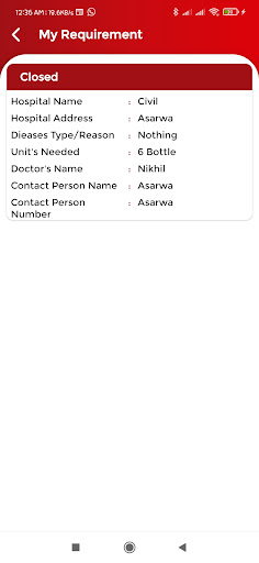Blood Association Screen 3
