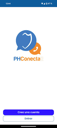 Android application PH Conecta2 screenshort
