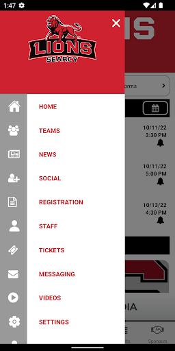 Searcy Lions Athletics Screen 3
