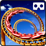 VR Roller Coaster Simulator : Crazy Amusement Park icon